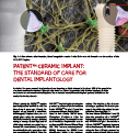Patent Ceramic Implant:
The Standard of Care for Dental Implantology